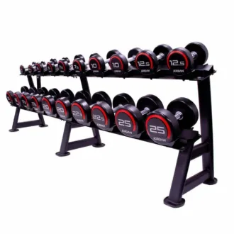 Jordan Premium Urethane Dumbbell Set 2.5kg-50kg (20 pairs)