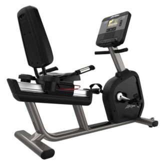 Life Fitness Club Series+ Recumbent Lifecycle Exercise Bike