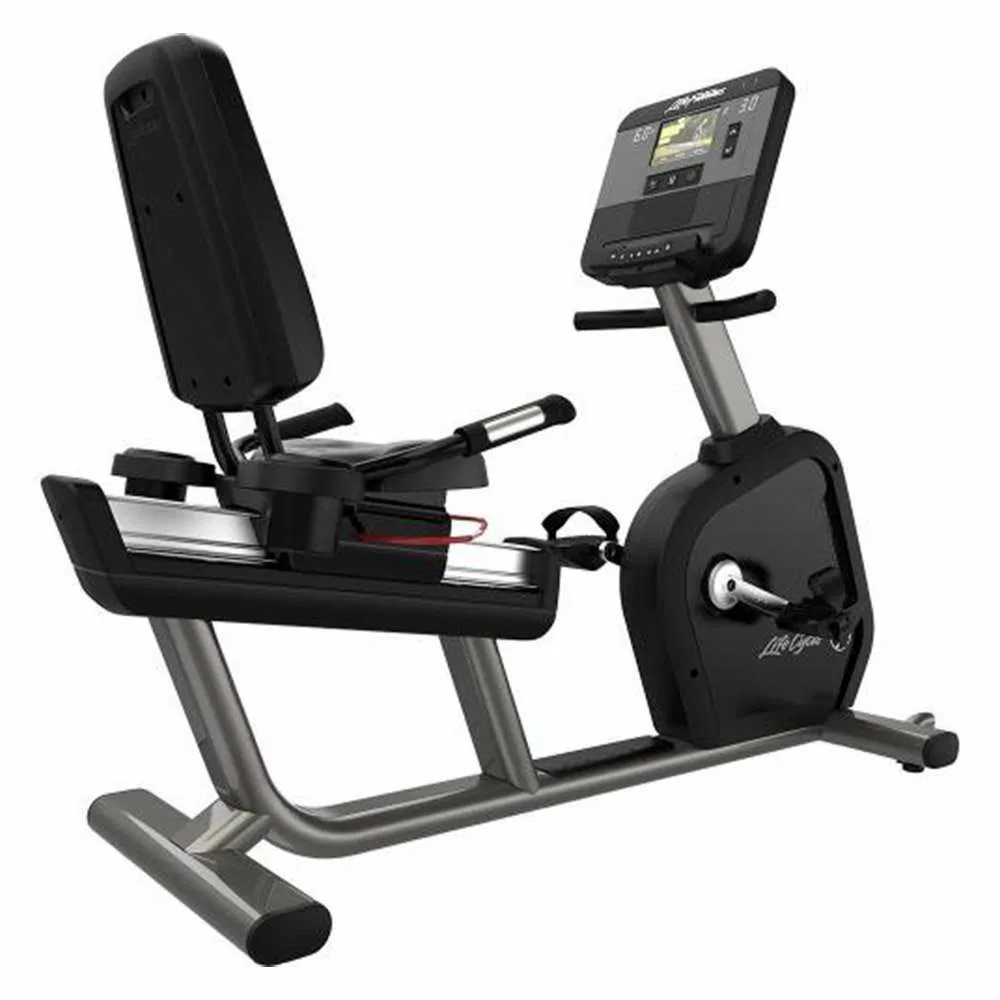 Life Fitness Club Series+ Recumbent Lifecycle Exercise Bike