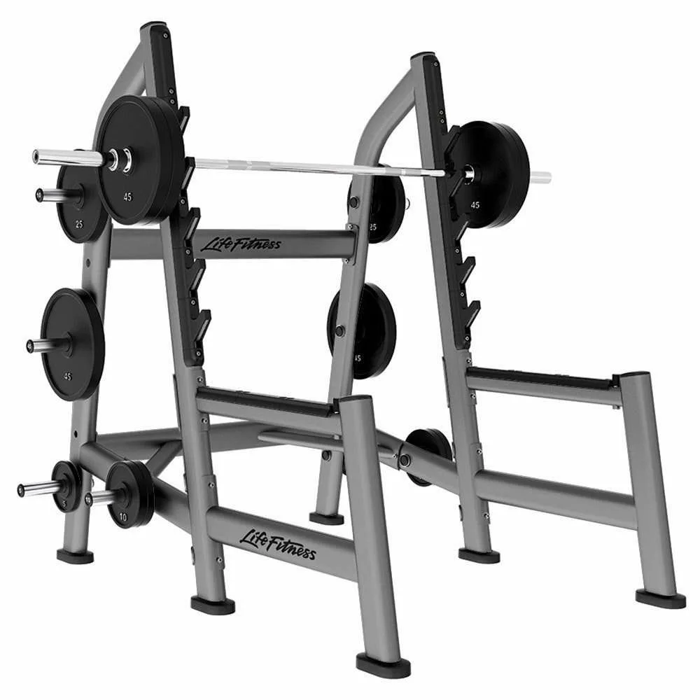Life Fitness Signature Series Olympic Squat Rack 1 Life Fitness Signature Series Olympic Squat Rack