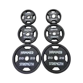 Hammer Strength Urethane Weight Plate 70kg Set